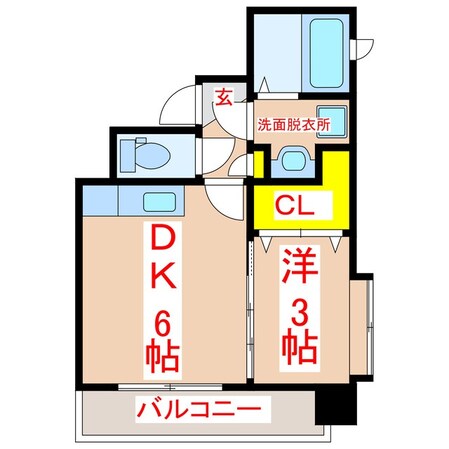 Ｐｒｅｃｉｏｕｓ　Ｋの物件間取画像